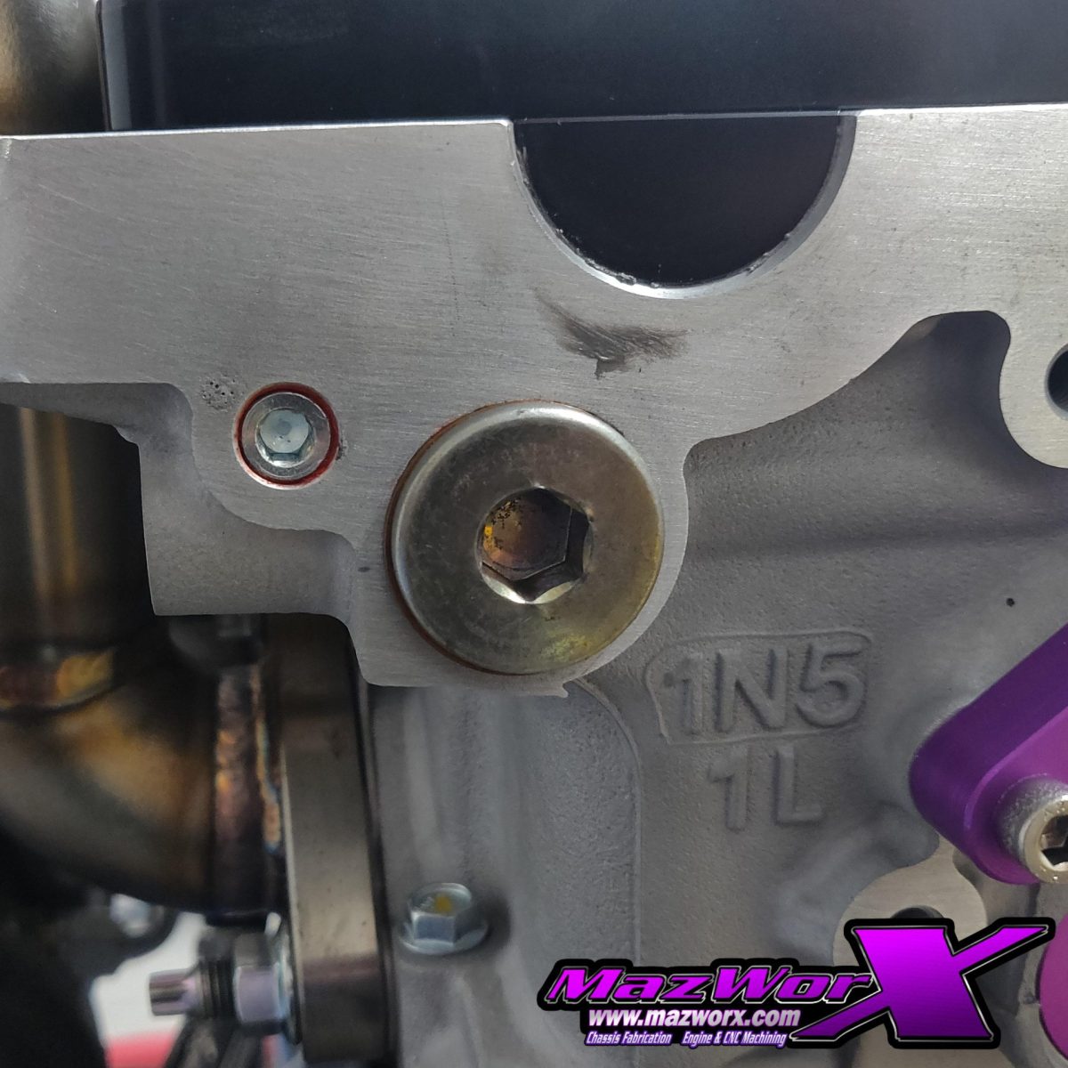 SR20VE Head Rocker Shaft Plug