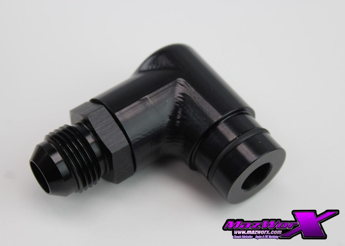 SR20 Breather Adapter, -8AN ORB