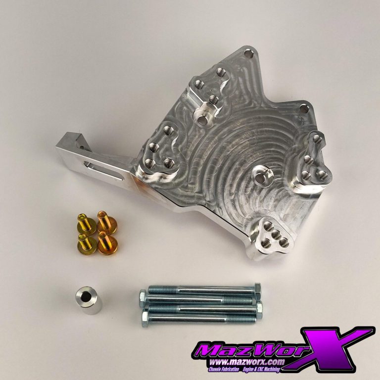 Mazworx SR20 RWD Billet AC Compressor Bracket Kit