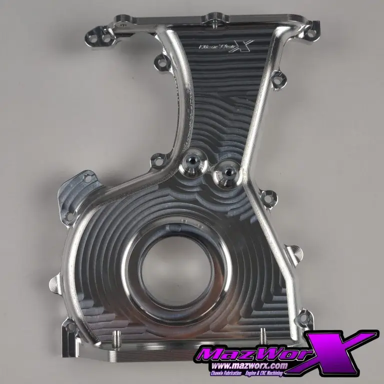 Mazworx SR20 Billet Front Cover for Dry Sump