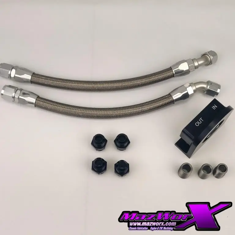 Remote Oil Fitler Kit, Pro Street Billet SR20