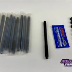 1/2"-9/16" Alloy Head Stud Kit, Billet Inline 6