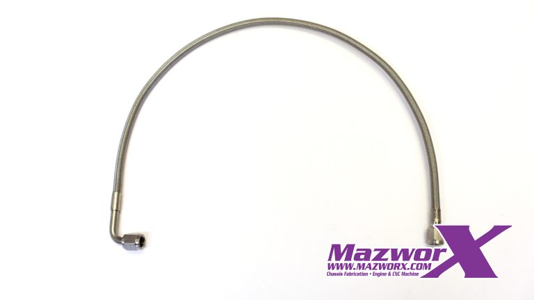 26" Steel Braided Line -4an