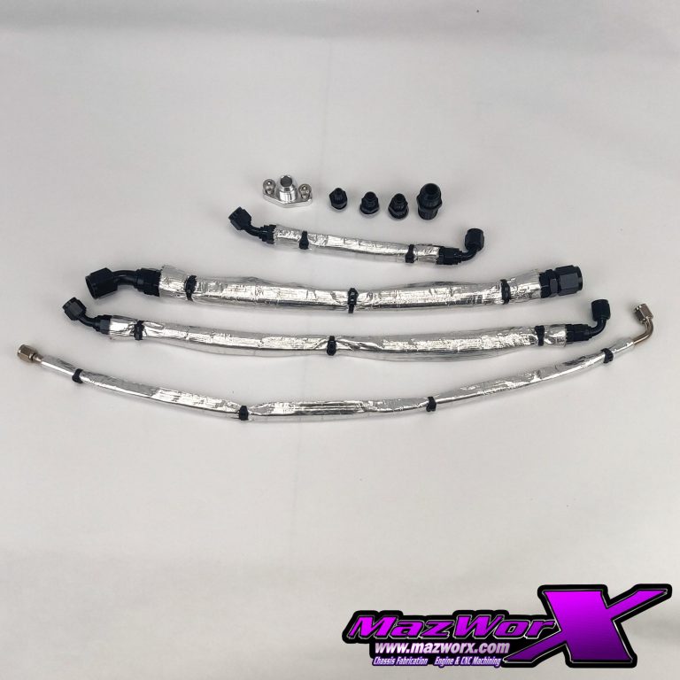 Mazworx SRDET/VE RWD Top Mount Turbo Lines