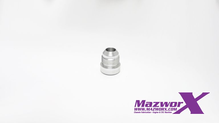 Aluminum Weld Bung, -8