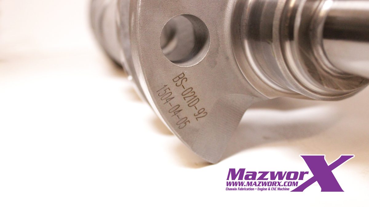 Mazworx SR20 92mm Billet Lightweight Crankshaft