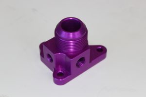 Mazworx Billet Water Neck Outlet