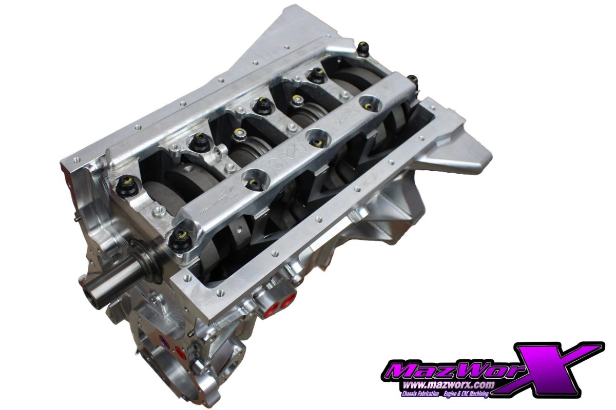 SR20VE RWD Short Block, Stage 4 Pro Street Billet