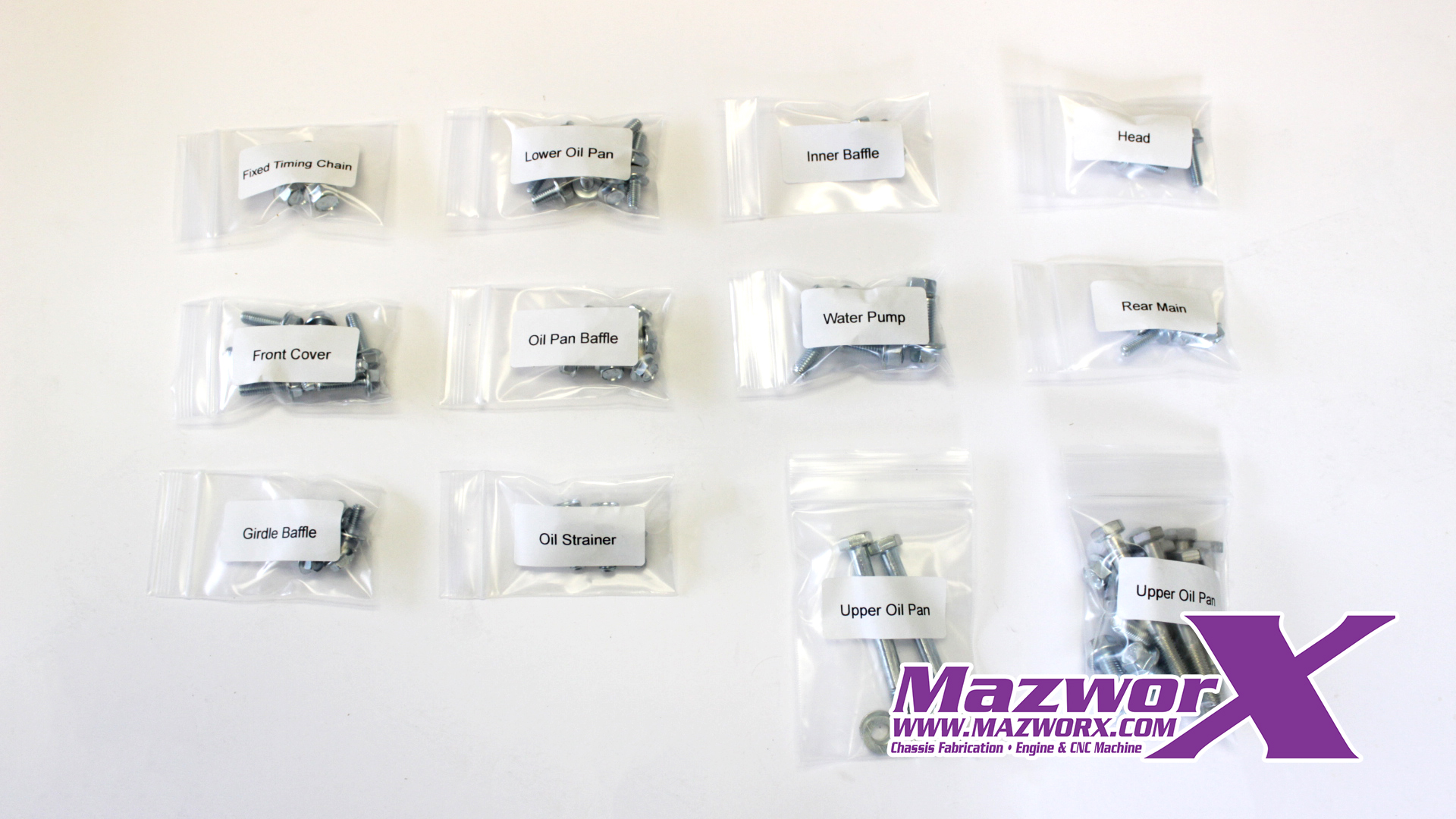 Mazworx SR20 Engine Bolt Kit