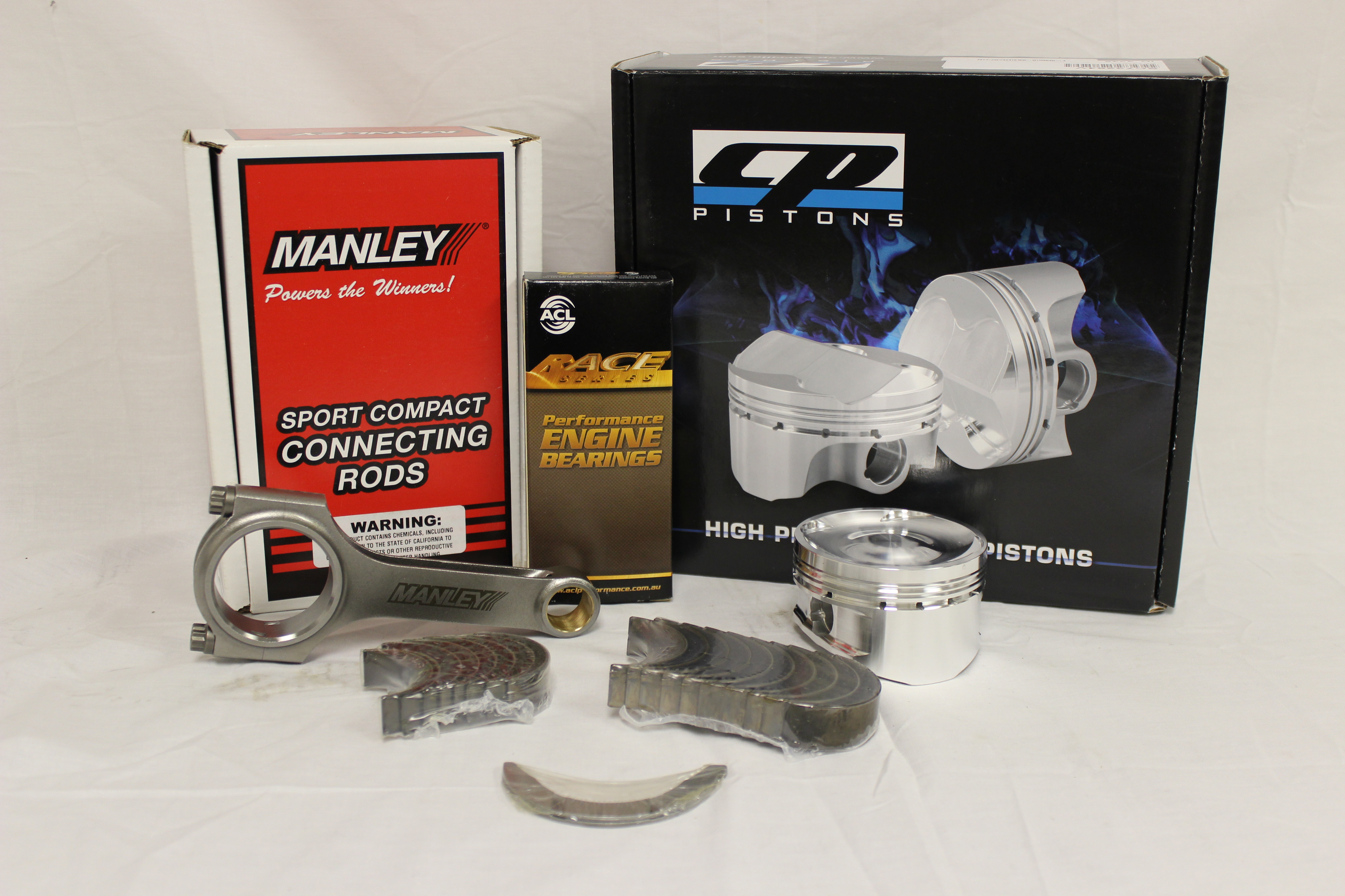 Pistons/Rods/Bearings SR20VE