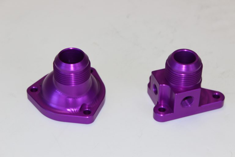 Mazworx SR20 Billet Water Neck/Thermo Housing Set