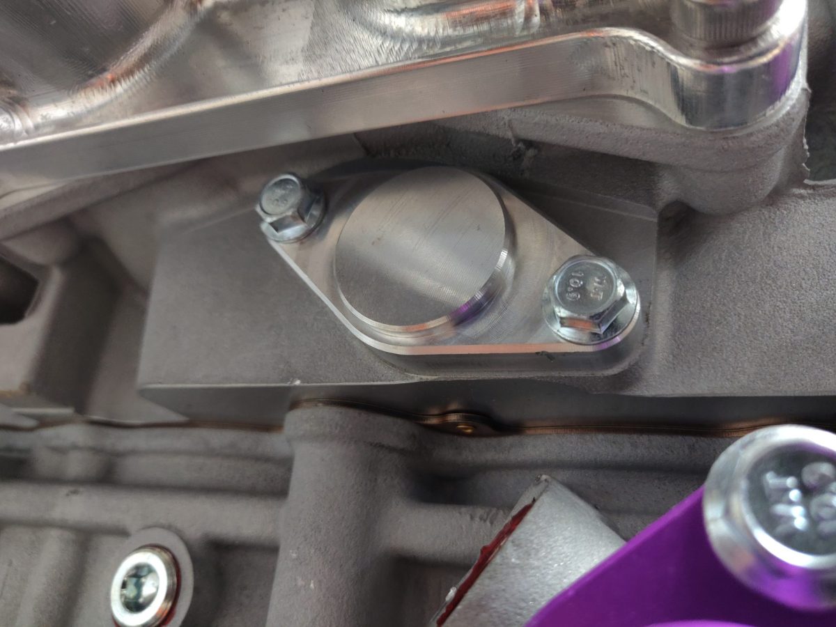 Mazworx VE Head Water Neck Block-Off