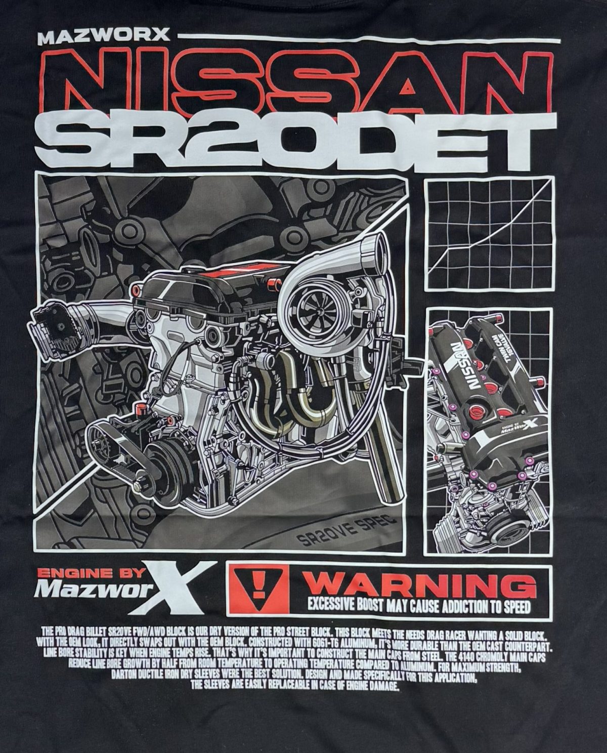 Mazworx T-shirt SR20DET