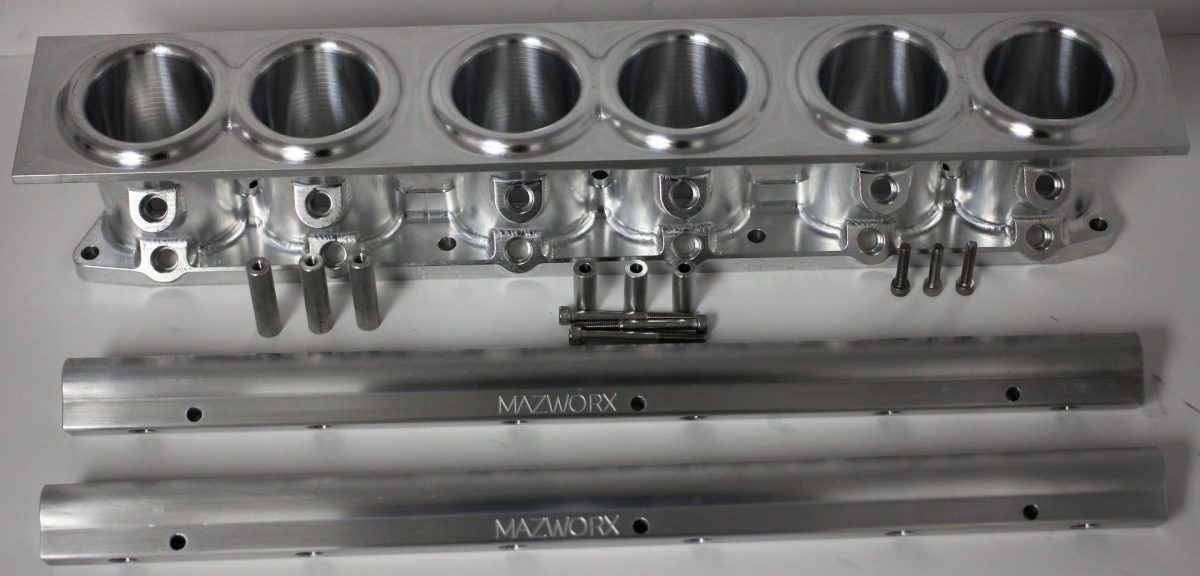 Mazworx 2JZ-GTE Billet Intake Partial Manifold