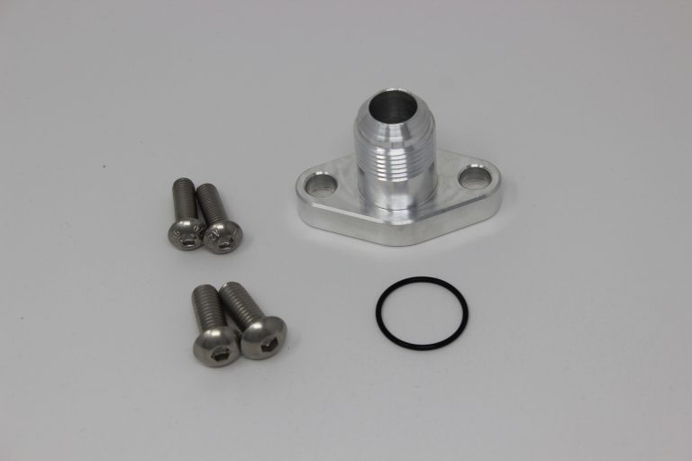 Mazworx Garrett GT55/Precision Pro Mod Oil Drain Flange -12an