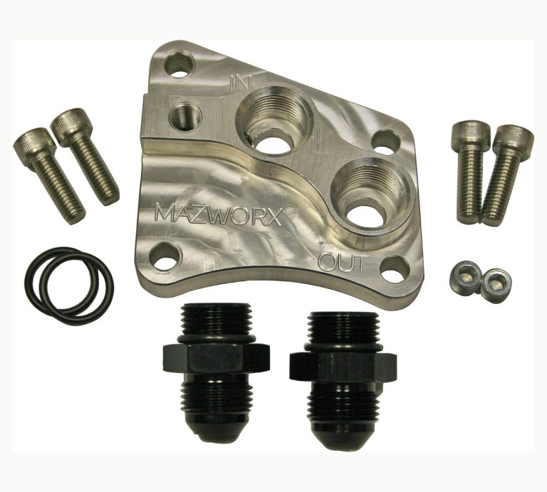 Mazworx SR20DET RWD Oil Block Adapter