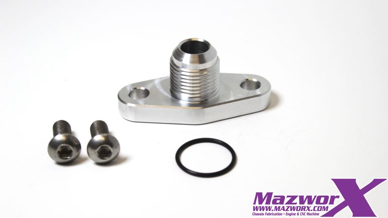 Mazworx T3/T4/T6 Oil Drain Flange