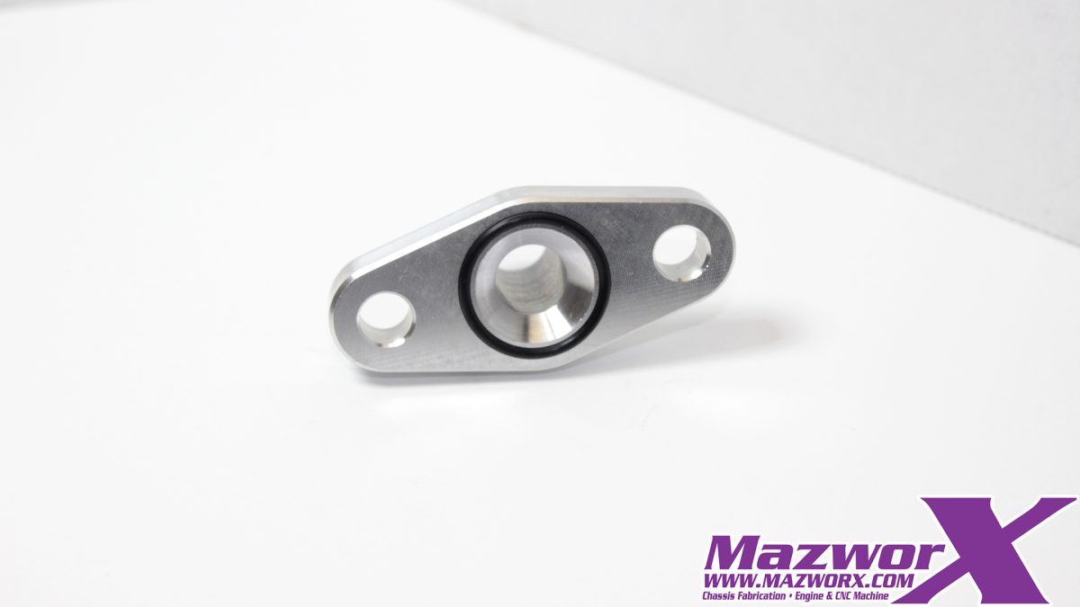 Mazworx T3/T4/T6 Oil Drain Flange